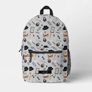 Mystery Kids Secret Agent Deteme Theme Bedruckter Rucksack