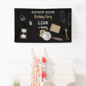 Mystery Kids Secret Agent Spy Detection Geburtstag Banner (Insitu)