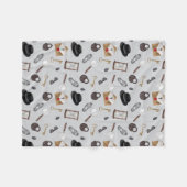 Mystery Kids Secret Agent Spy Deteme Theme Fleecedecke (Vorderseite (Horizontal))