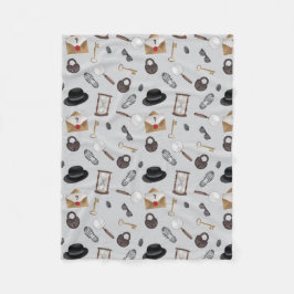 Mystery Kids Secret Agent Spy Deteme Theme Fleecedecke