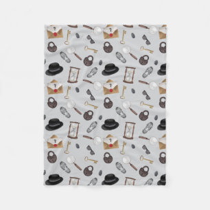 Mystery Kids Secret Agent Spy Deteme Theme Fleecedecke