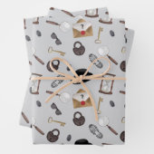 Mystery Kids Secret Agent Spy Deteme Theme Geschenkpapier Set (Beispiel)