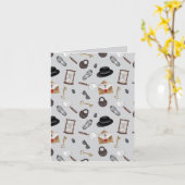 Mystery Kids Secret Agent Spy Deteme Theme Karte (Gelbe Blume)