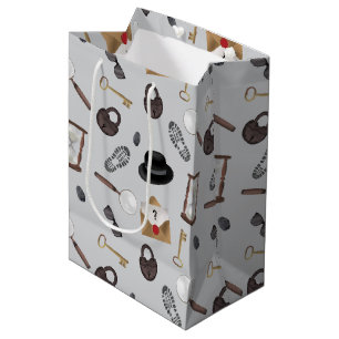 Mystery Kids Secret Agent Spy Deteme Theme Mittlere Geschenktüte