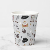 Mystery Kids Secret Agent Spy Deteme Theme Pappbecher (Links)