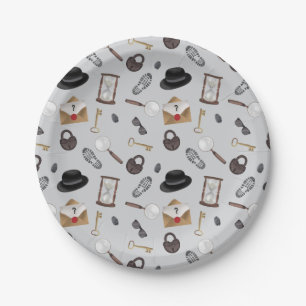 Mystery Kids Secret Agent Spy Deteme Theme Pappteller