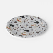 Mystery Kids Secret Agent Spy Deteme Theme Pappteller (Schrägansicht)