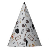 Mystery Kids Secret Agent Spy Deteme Theme Partyhütchen (Rückseite)