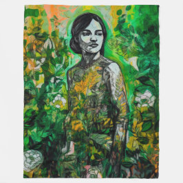 Mystery Lady Fleecedecke