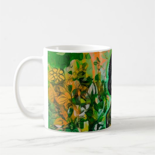 Mystery Lady Kaffeetasse (Links)