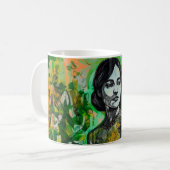 Mystery Lady Kaffeetasse (Vorderseite Links)