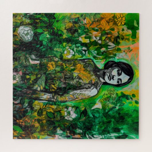 Mystery Lady Puzzle (Horizontal)