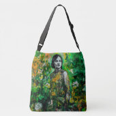 Mystery Lady Tragetaschen Mit Langen Trägern (Rückseite)