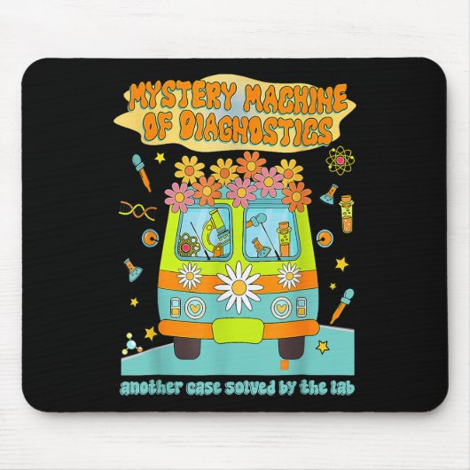 Mystery Machine Diagnostics Women Labrador Tech La Mousepad (Vorne)