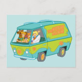 Mystery Machine Fright Postkarte (Vorderseite)