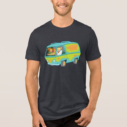 Mystery Machine Fright Tri-Blend Shirt (Vorderseite)