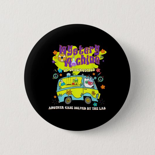 Mystery Machine of Diagnostics Labrador Week 2025 Button (Vorderseite)