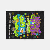 Mystery Machine of Diagnostics Labrador Week 2025 Fleecedecke (Vorderseite (Horizontal))