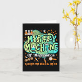 Mystery Machine of Diagnostics Labrador Week 2025 Karte (Gelbe Blume)
