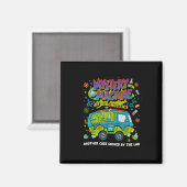 Mystery Machine of Diagnostics Labrador Week 2025  Magnet (Vorderseite/Rückseite)