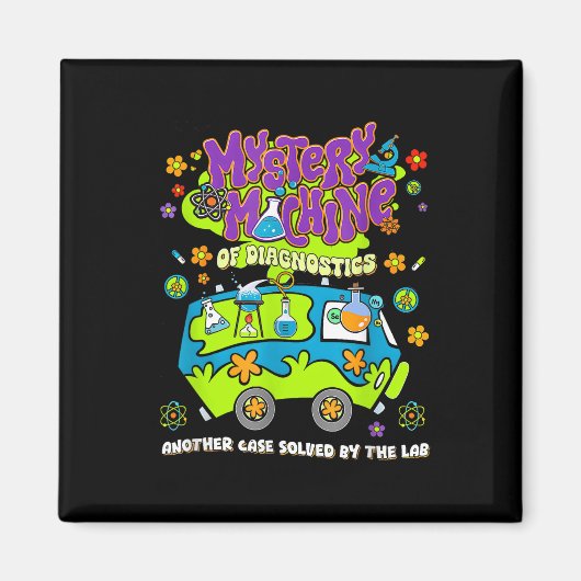 Mystery Machine of Diagnostics Labrador Week 2025  Magnet (Vorne)