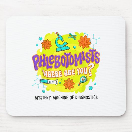 Mystery Machine of Diagnostics Labrador Week 2025 Mousepad (Vorne)
