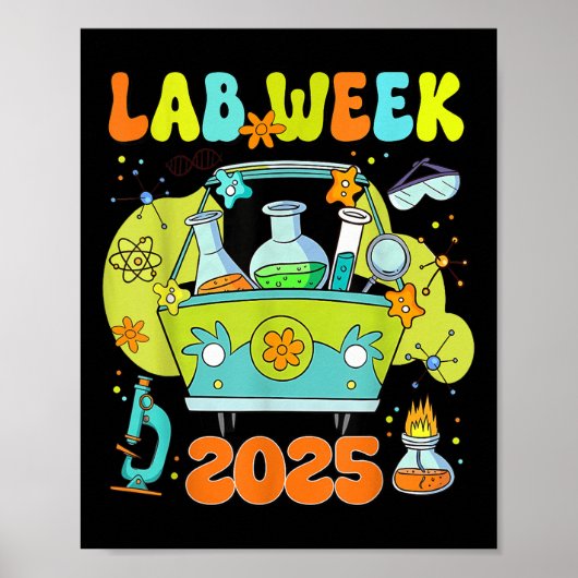 Mystery Machine of Diagnostics Labrador Week 2025  Poster (Vorne)