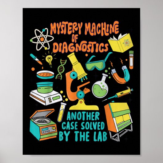 Mystery Machine of Diagnostics Labrador Week 2025  Poster (Vorne)