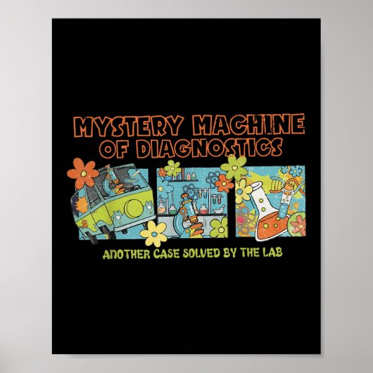 Mystery Machine of Diagnostics Labrador Week 2025 Poster (Vorne)