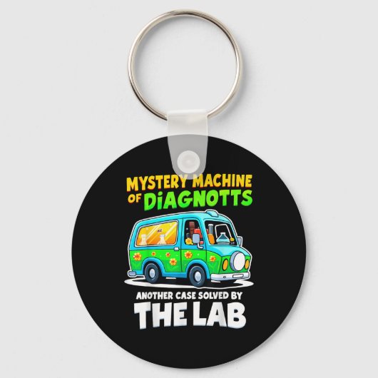 Mystery Machine of Diagnostics Labrador Week 2025 Schlüsselanhänger (Vorderseite)