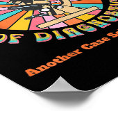 Mystery Machine of Diagnostics Retro Labrador Week Poster (Ecke)