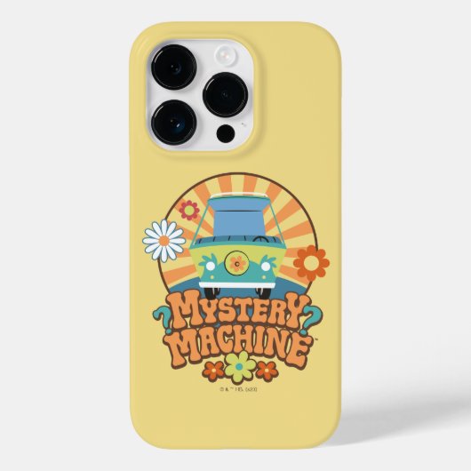 Mystery Machine Van Floral Graphic Case-Mate iPhone Hülle (Rückseite)