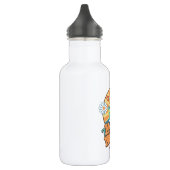 Mystery Machine Van Floral Graphic Edelstahlflasche (Links)