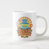 Mystery Machine Van Floral Graphic Jumbo-Tasse (Rechts)