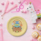 Mystery Machine Van Floral Graphic Pappteller (Party)