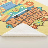 Mystery Machine Van Floral Graphic Sherpadecke (3/4)