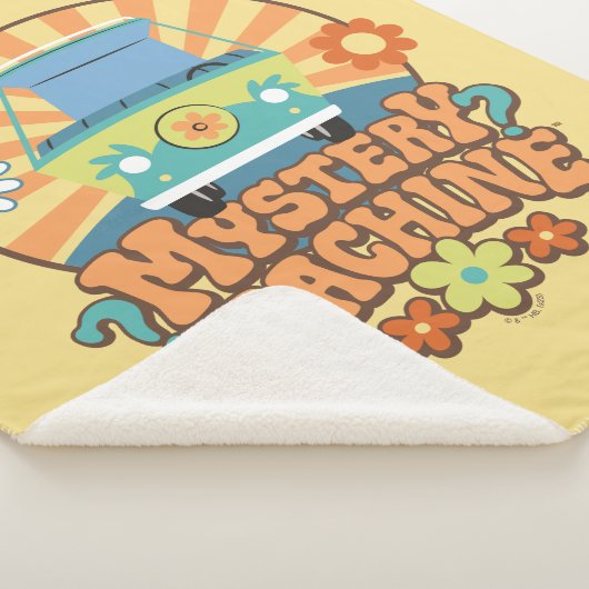 Mystery Machine Van Floral Graphic Sherpadecke (3/4)