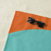 Mystery Machine Van Floral Graphic Strandtuch (Beispiel)