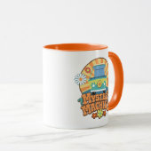 Mystery Machine Van Floral Graphic Tasse (VorderseiteRechts)