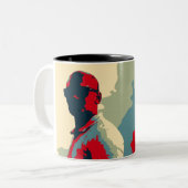 Mystery Man Coffee Tasse (Vorderseite Links)