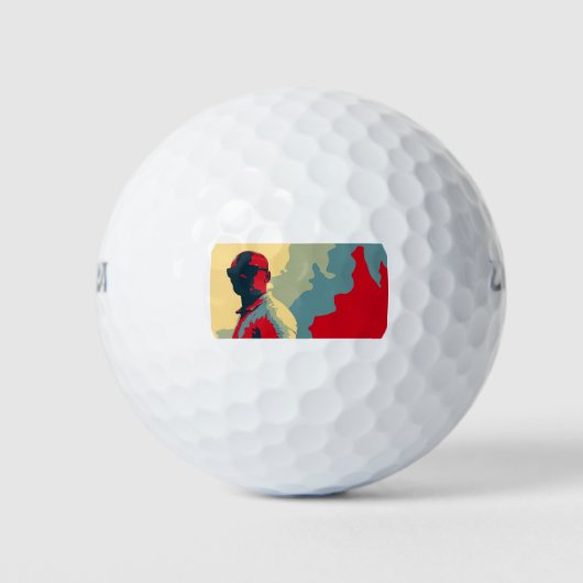 Mystery Man Golf Ball (Vorderseite)