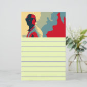 Mystery Man Stationery Briefpapier (Stehend Vorderseite)