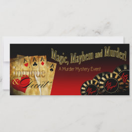 Mystery METALLIC ICE Las Vegas Deluxe FZ Einladung