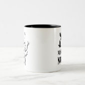 Mystery Night Gothic Krähe Kaffeetasse (Mittel)
