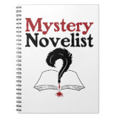 Mystery Novelist Writer Author Whodunit Notizblock (Vorderseite)