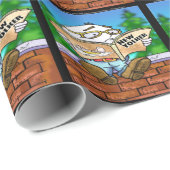 Mystery of Humpty Dumpty Rick London Geschenke Geschenkpapier (Rolleneckpunkt)