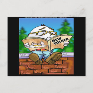 Mystery of Humpty Dumpty Rick London Geschenke Postkarte