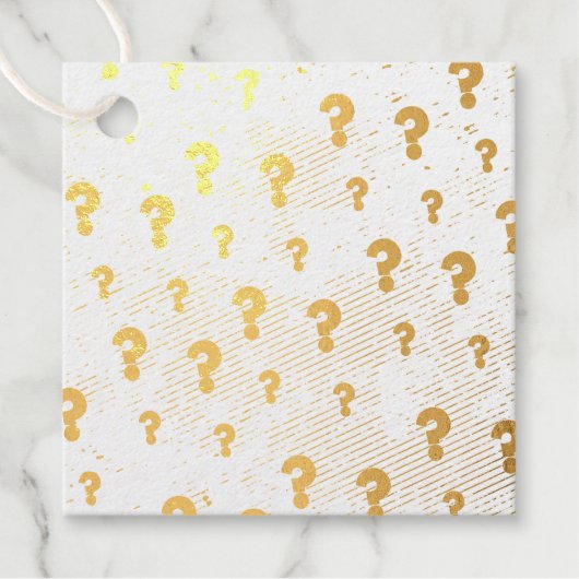 Mystery-Party Geschenkanhänger (Vorderseite)