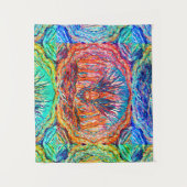 Mystery Rainbow Goddess Holding Sky Wandteppich (Vorderseite)