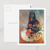 Mystery, Redon Postkarte (Vorne/Hinten)